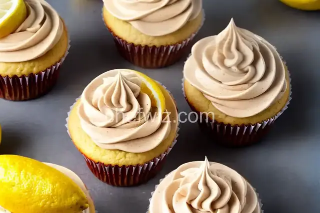 Sweet Tea Cupcakes with Lemon Sweet Tea Frosting