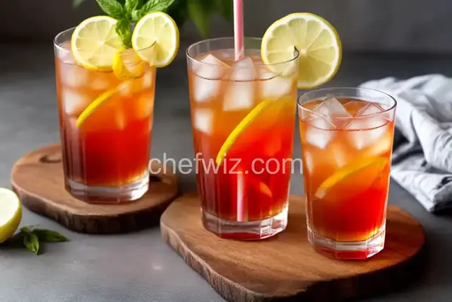 Sweet Tea with Vodka and Lemonade