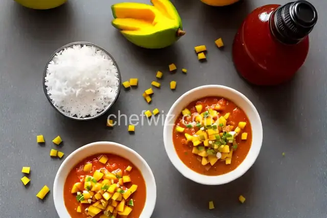 Sweet and Kickin' Mango-Habanero Hot Sauce