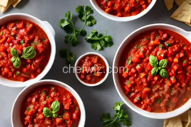 Sweet and Mild Cooked Tomato Salsa
