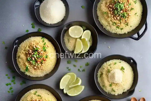 Sweet and Nutty Moroccan Couscous