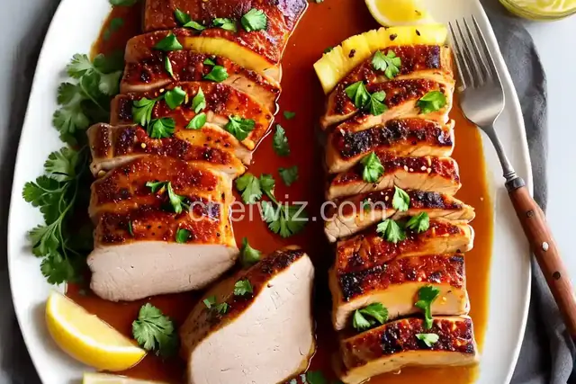 Sweet and Savory Pineapple Pork Loin