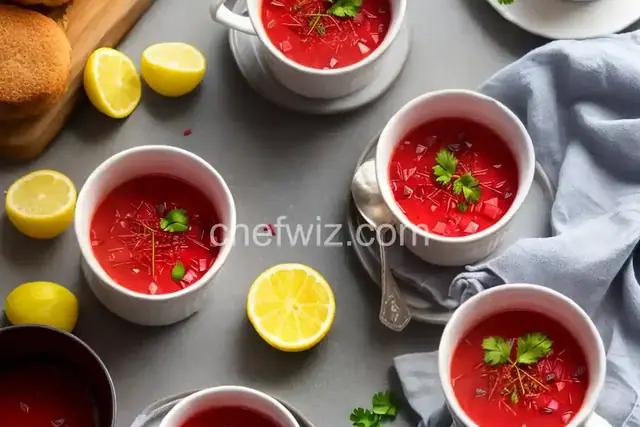 Sweet and Sour Borscht Shooters