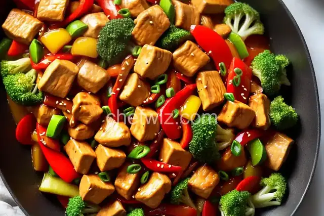 Sweet and Sour Chicken Stir Fry