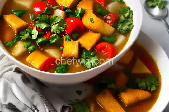 Sweet and Sour Christmas Fish Soup