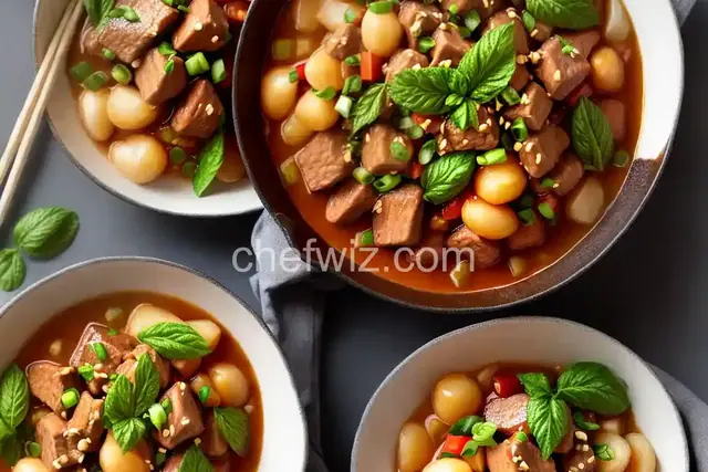 Sweet and Sour Lychee Pork