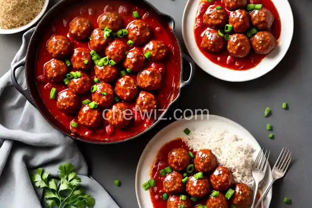 Sweet and Sour Meatballs from Heinz
