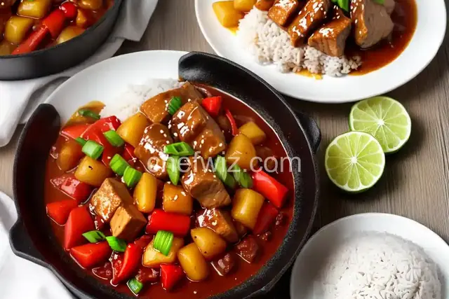 Sweet and Sour Pork Tenderloin