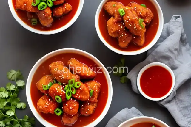 Sweet and Spicy Chili Sauce For Korean Fried Chicken Recipe