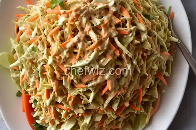 Sweet and Spicy Coleslaw