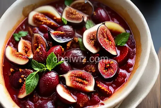 Sweet and Spicy Fig Compote