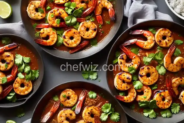 Sweet and Spicy Grilled Shrimp