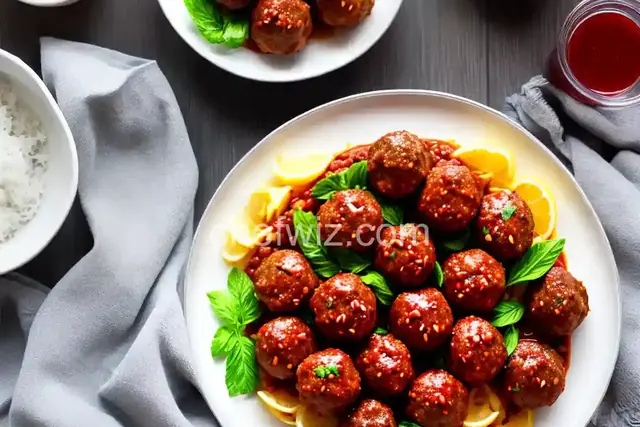Sweet and Spicy Meatballs