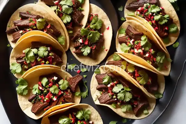 Sweet and Spicy Short Rib Tacos