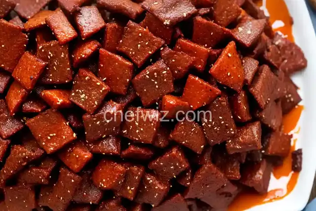 Sweet and Spicy Venison Jerky