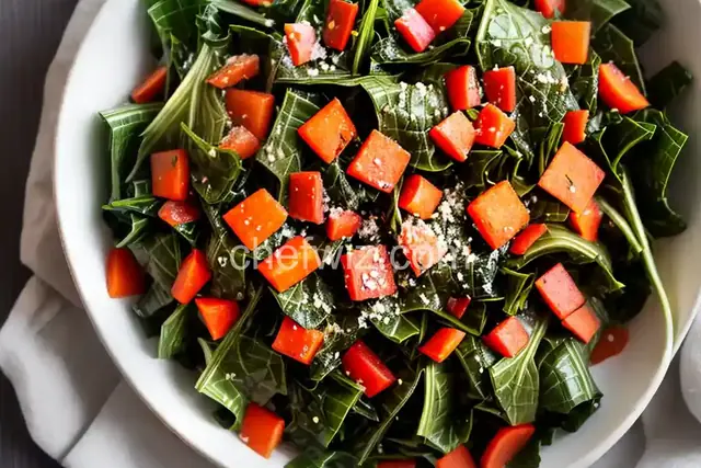 Sweet and Tangy Collard Greens
