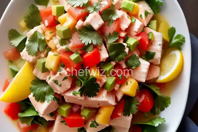 Swordfish Ceviche