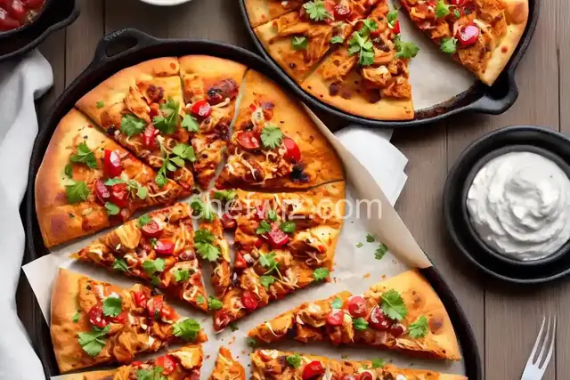 TGI Friday's Bbq Chicken Flatbread