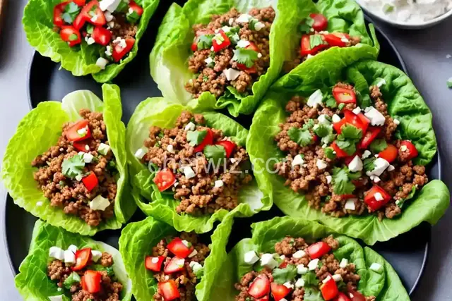 Taco Lettuce Wraps