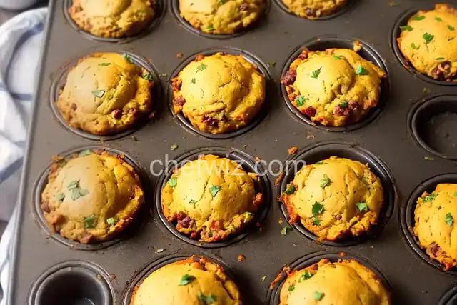 Taco-Meatloaf Muffins