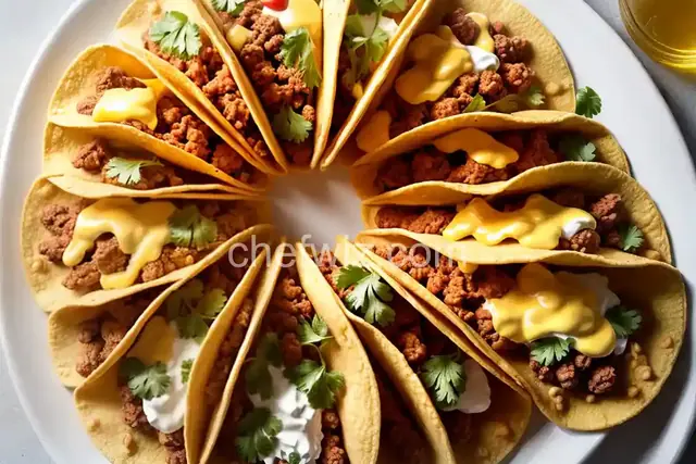 Taco Shells and Cheese
