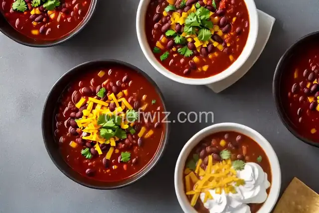 Taco Soup with Black Beans