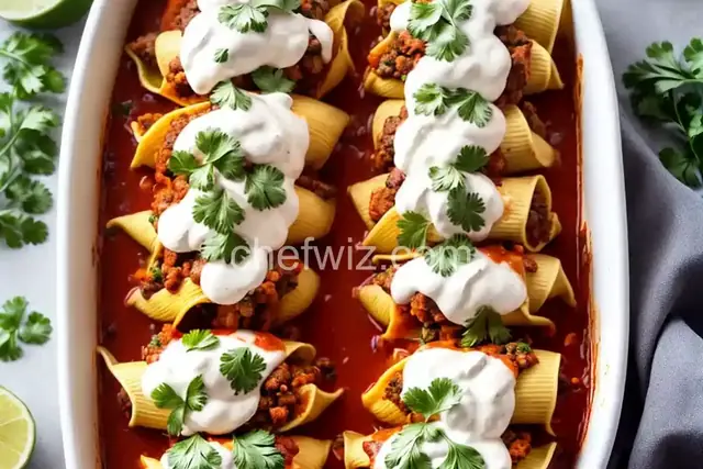 Taco Stuffed Shells