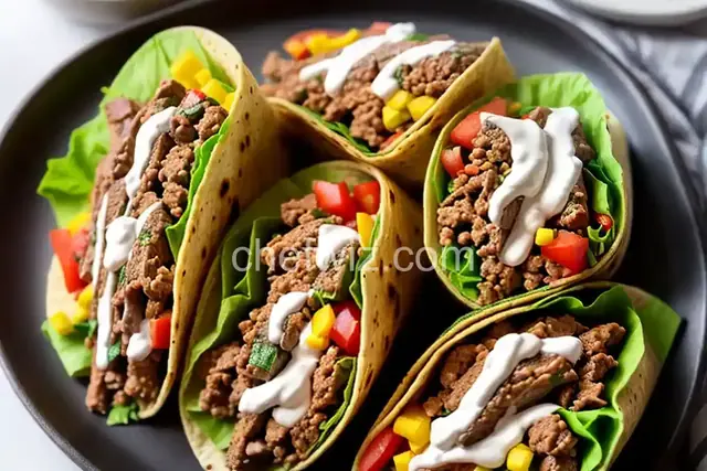Taco Turkey Wraps
