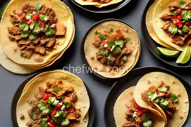 Tacos de Chicharon ~ Pig Skin Tacos