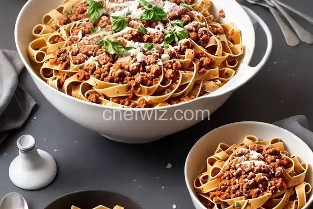 Tagliatelle Bolognese