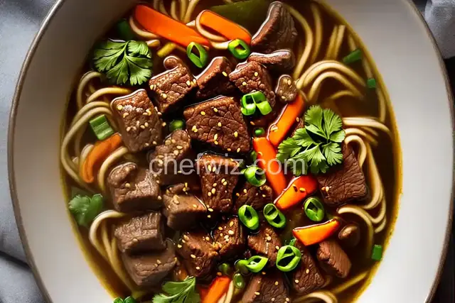 Taiwanese Beef Noodle Soup Recipe