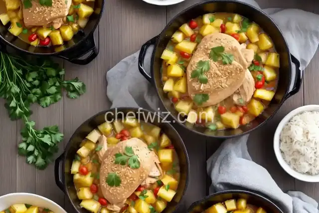 Take The Night Off Slow Cooker Pineapple Chicken
