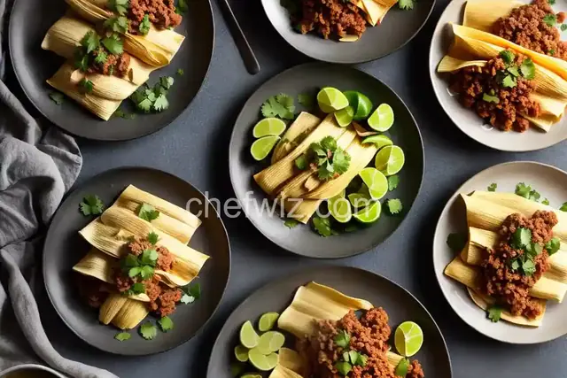 Tamales With Green Chili and Pork Recipe