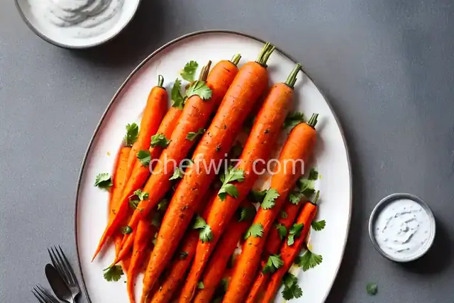 “Tandoori” Carrots with Vadouvan Spice and Yogurt
