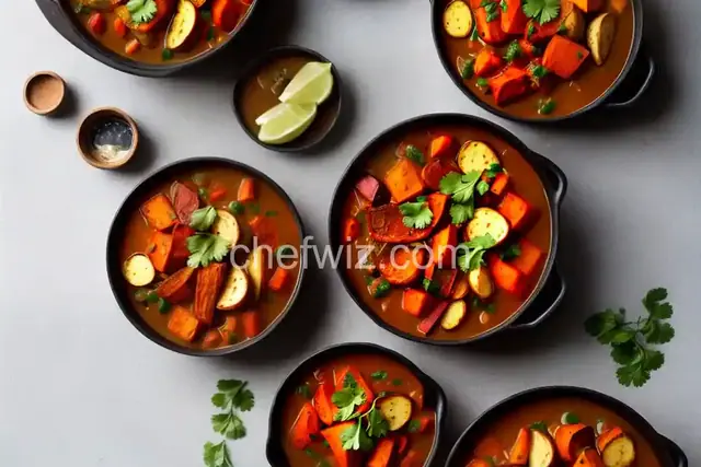 Tandoori Roasted Root Vegetable Stew