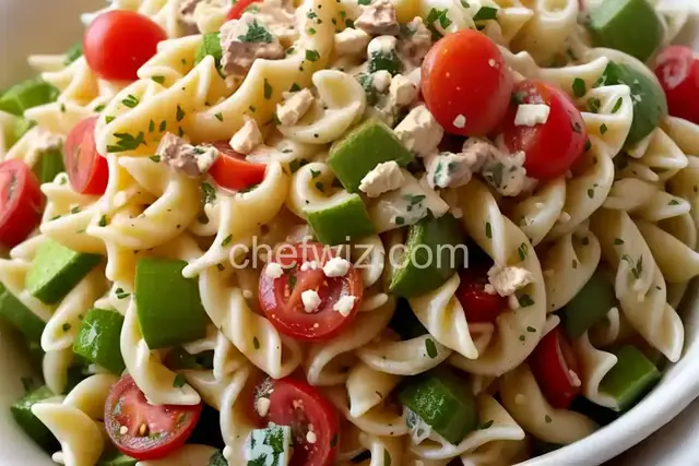 Tangy Catalina Pasta Salad