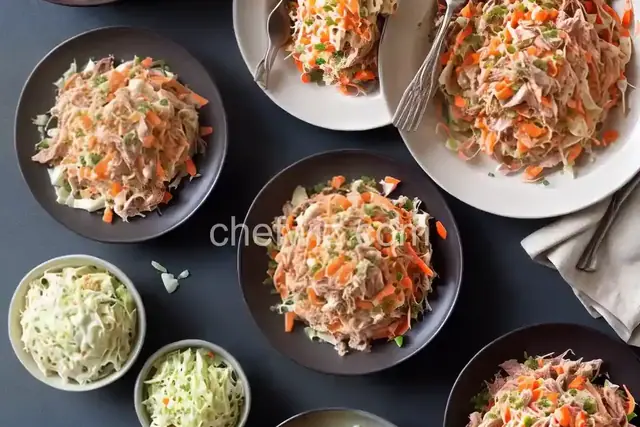Tangy Coleslaw for Pulled Pork