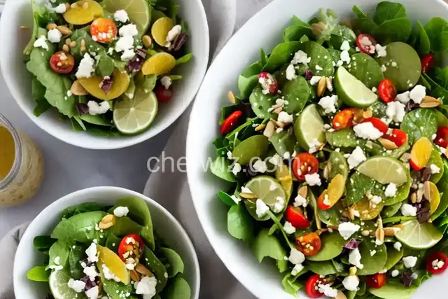 Tangy Ginger Lime Salad Dressing