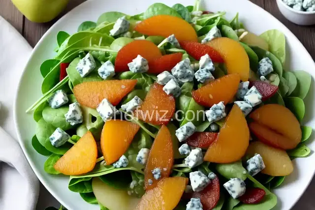 Tangy Pear and Blue Cheese Salad