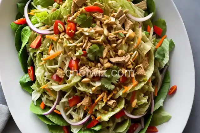 Tangy Thai Cabbage Salad