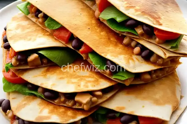 Tangy Tuna Black Bean Quesadillas