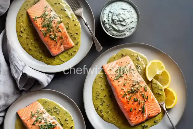 Tarragon-Mustard Sauce for Salmon