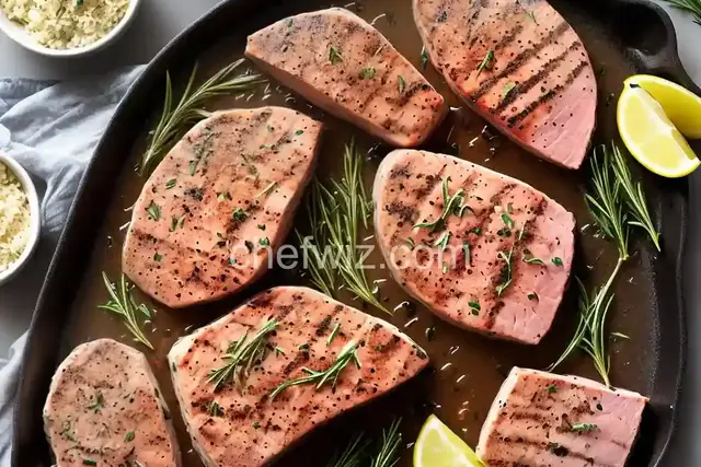 Tarragon Tuna Steaks