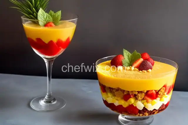 Tart Tropical Parfait