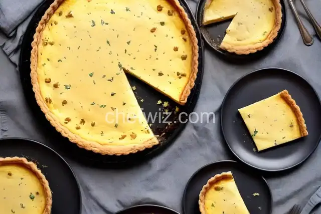 Tarte au Camembert (French Cheese Tart)