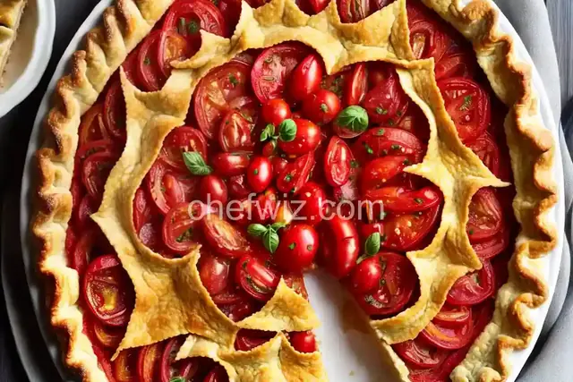 Tarte aux Moutarde (French Tomato and Mustard Pie)