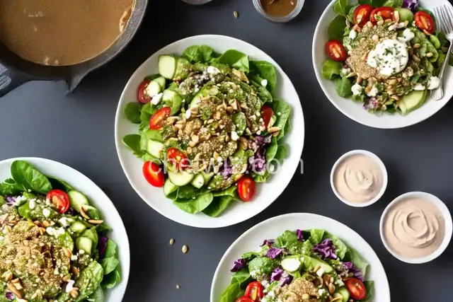 Tasteful Tahini Salad Dressing