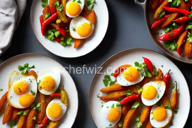 Tastira (Tunisian Fried Peppers and Eggs)