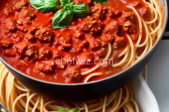 Tasty Spaghetti Sauce