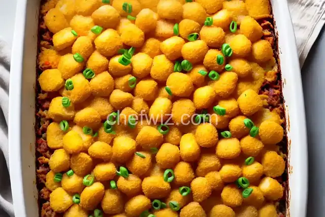 Tater Tot Casserole (Hotdish) Recipe